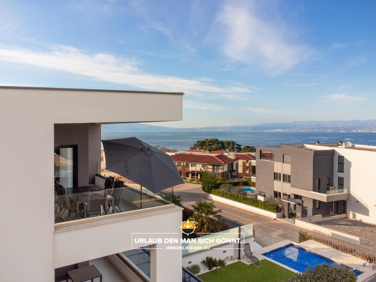 Penthouse Panorama Deluxe In Malinska Lejlighed Eksteriør billede