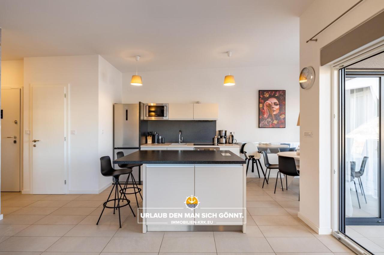 Penthouse Panorama Deluxe In Malinska Lejlighed Eksteriør billede