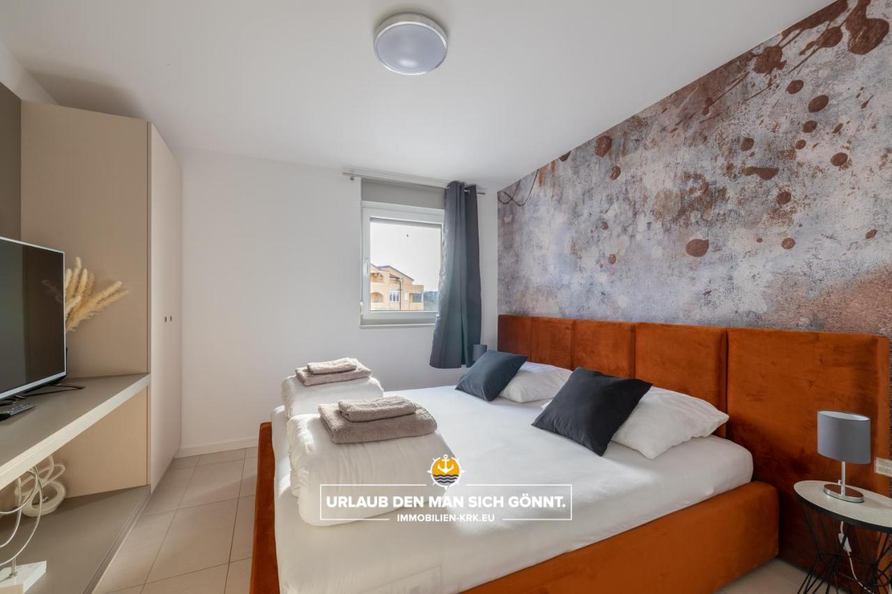 Penthouse Panorama Deluxe In Malinska Lejlighed Eksteriør billede