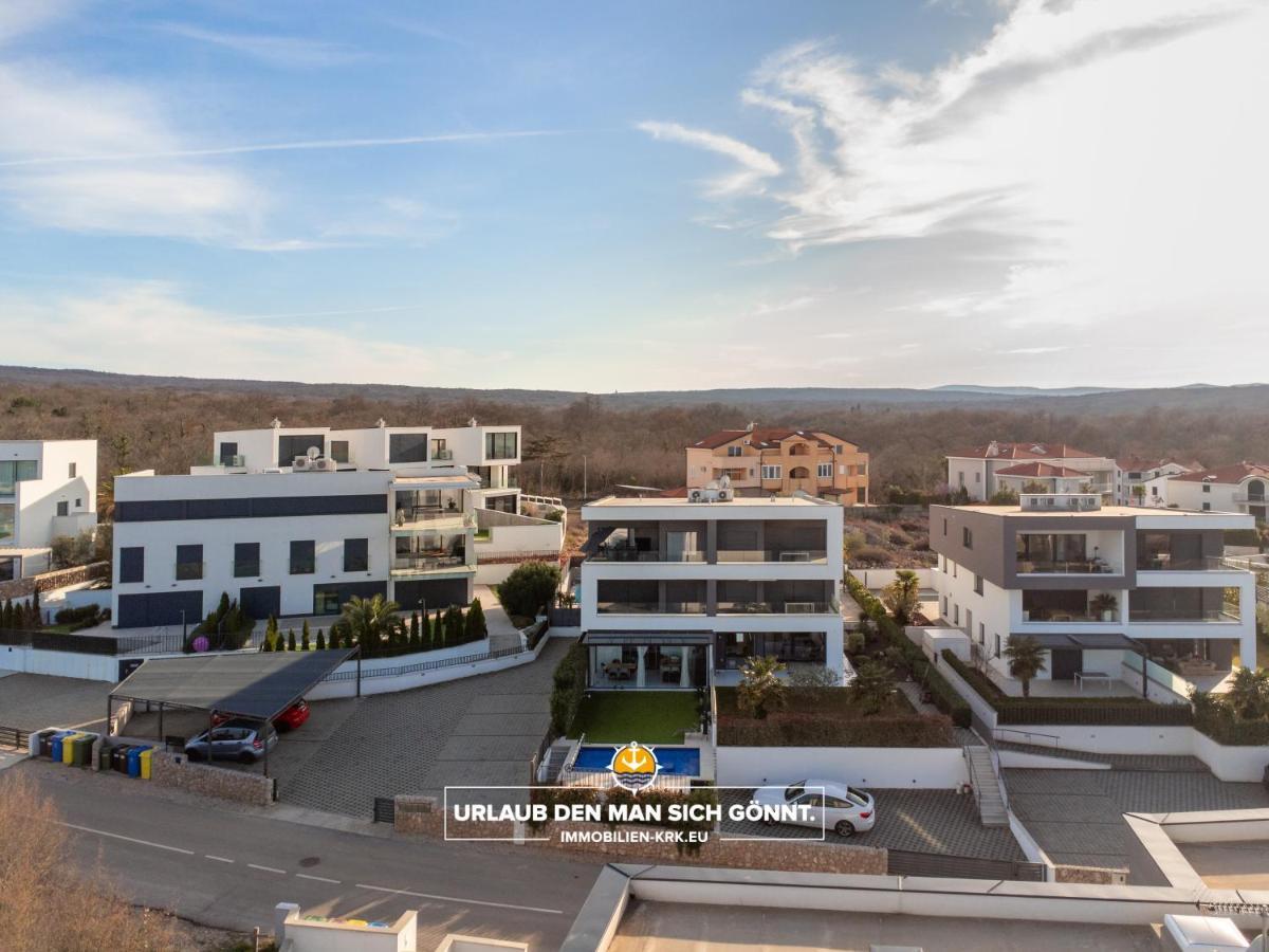 Penthouse Panorama Deluxe In Malinska Lejlighed Eksteriør billede
