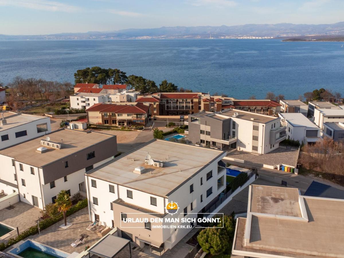 Penthouse Panorama Deluxe In Malinska Lejlighed Eksteriør billede