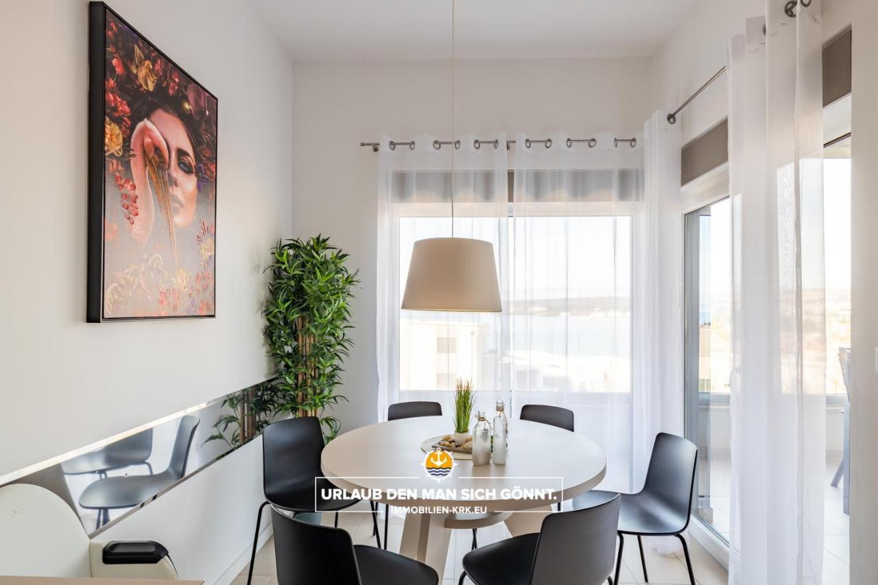 Penthouse Panorama Deluxe In Malinska Lejlighed Eksteriør billede